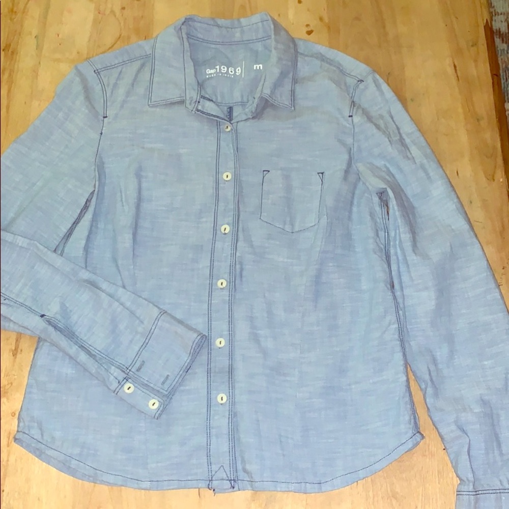 GAP 1969 Chambray top